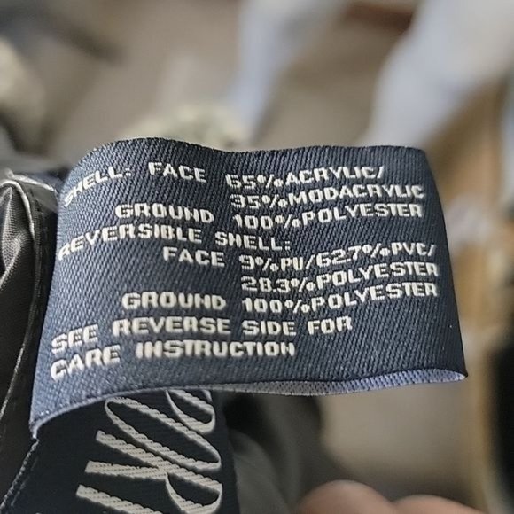 Blassport Reversible Womens Faux Fur Vest Zip Closure Tan Black Brown Size Small - Picture 10 of 10